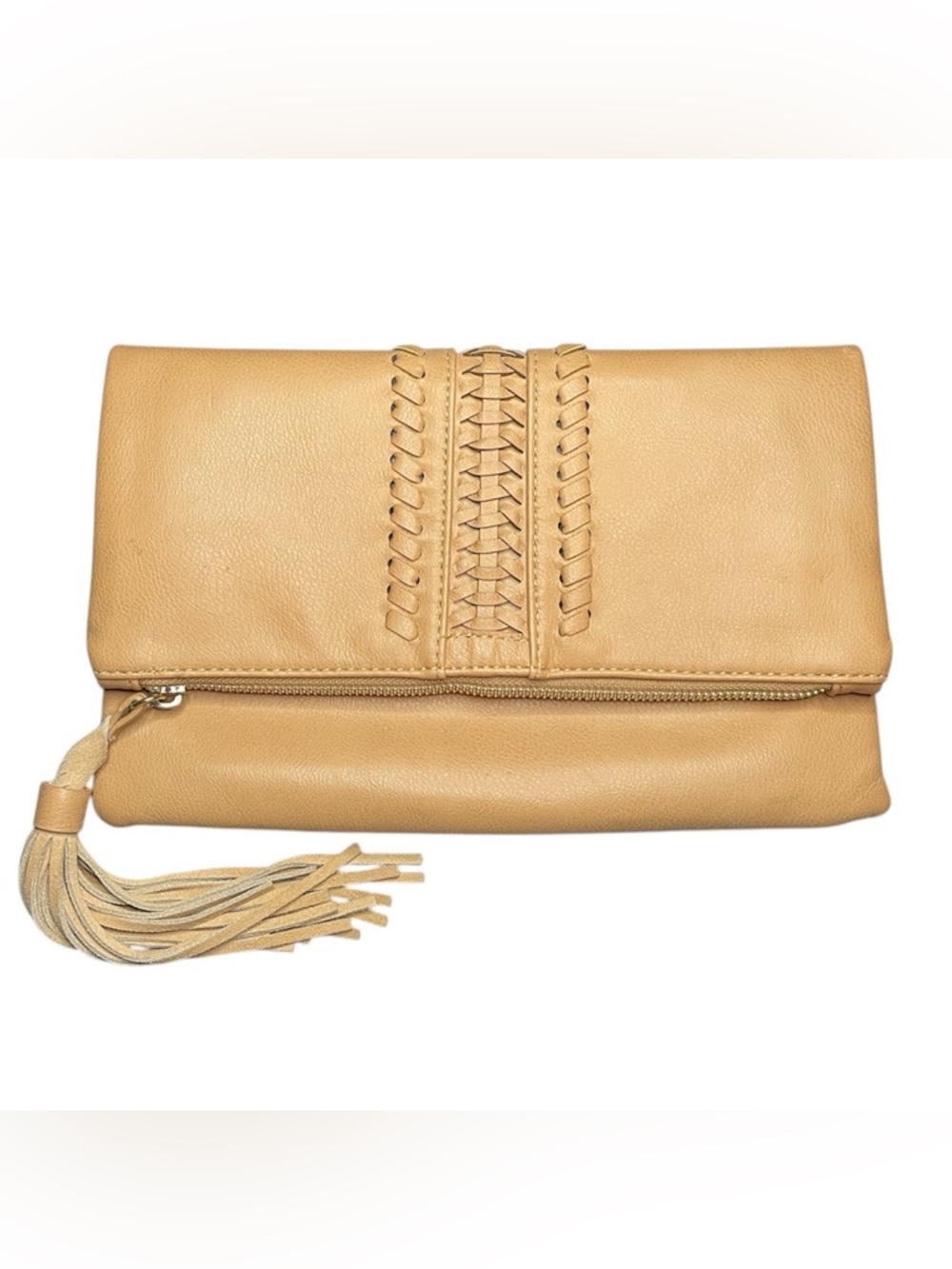 Nordstrom Fold-Over Tassel Clutch - Picture 3 of 8
